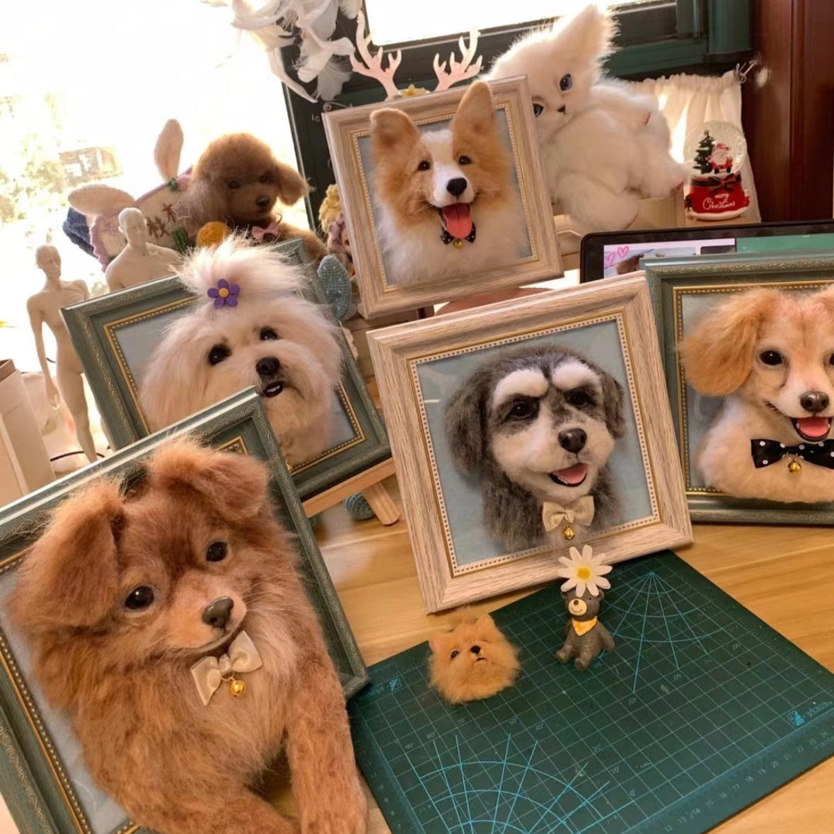 Framed Pet Portrait-Dog