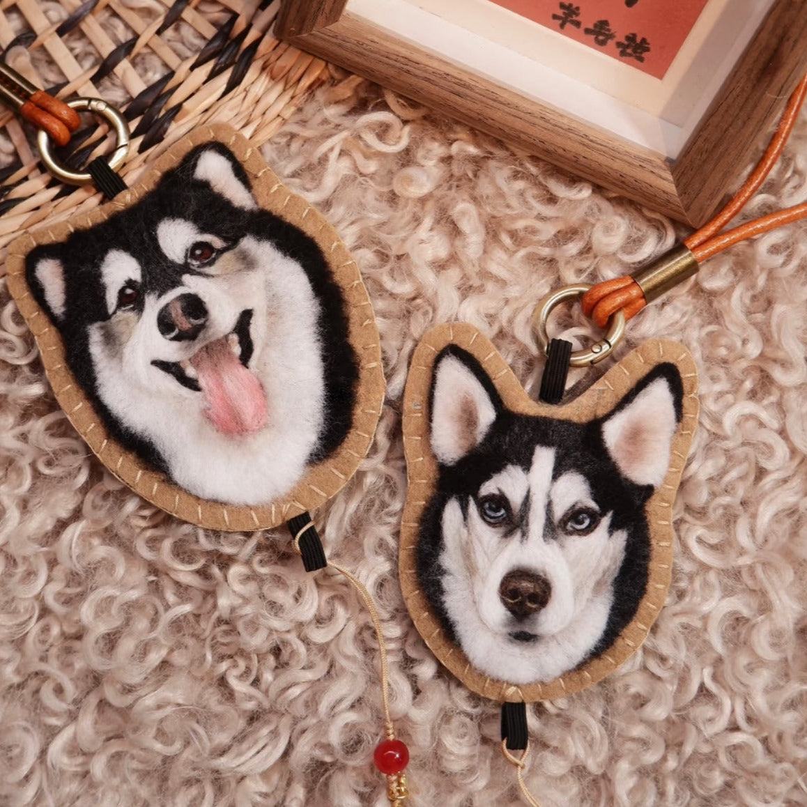 Wool-Painted Pet Portrait (Key)
