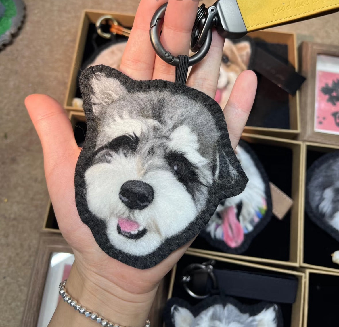 Wool-Painted Pet Portrait (Key)